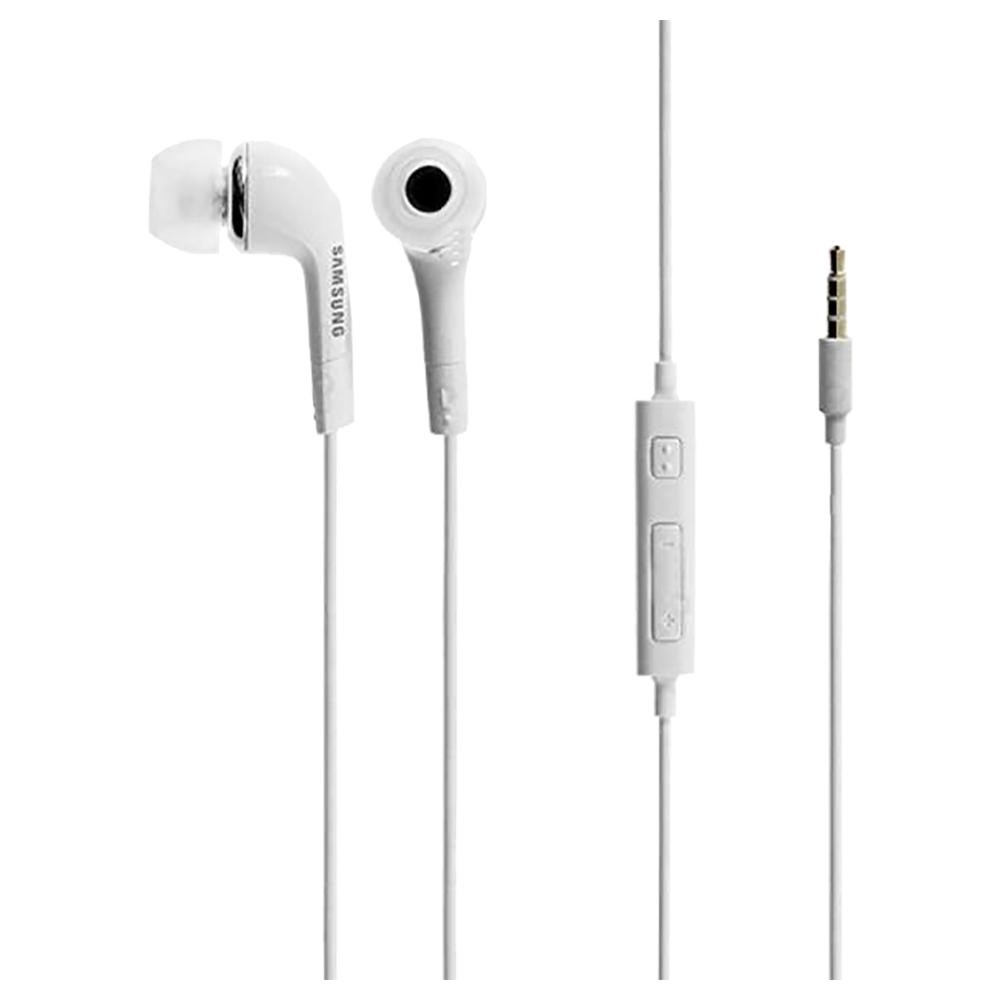 Buy SAMSUNG EHS64AVFWECINU Wired Earphone with Mic In Ear White